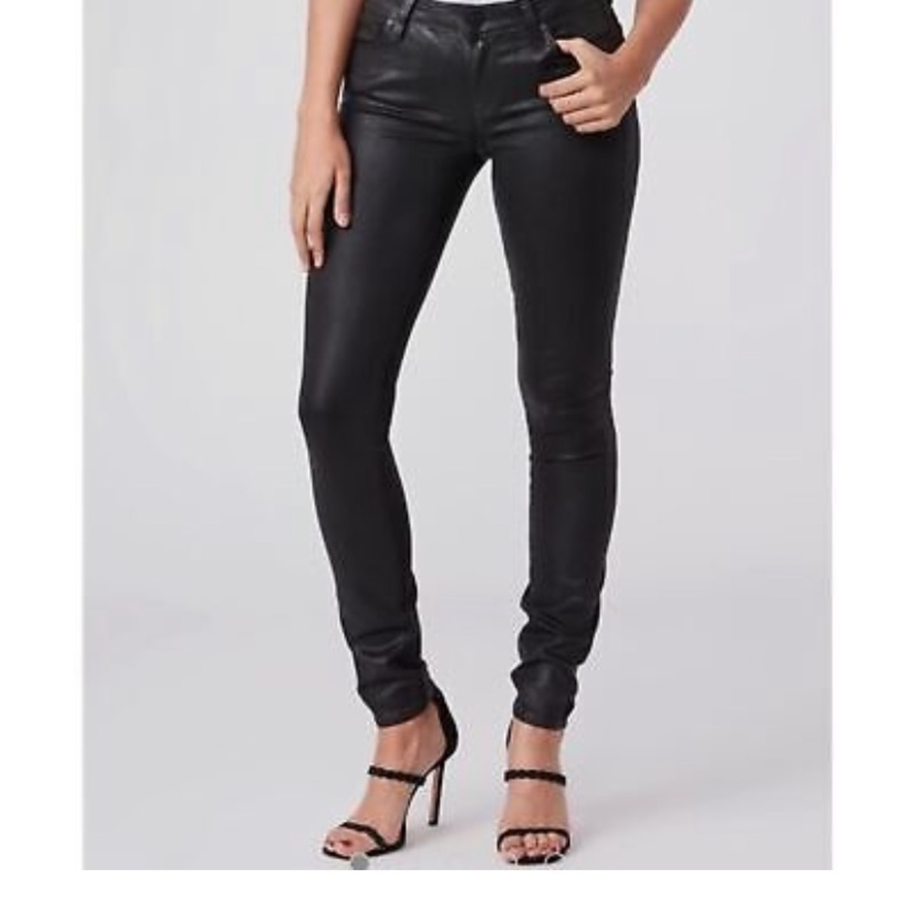 Paige Verdugo Ultra Skinny Luxe Coating Jeans